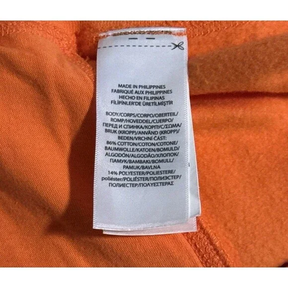 NEW Polo Ralph Lauren Men's Size 2XB Orange Fleece Jogger Sweatpants 2XL Big